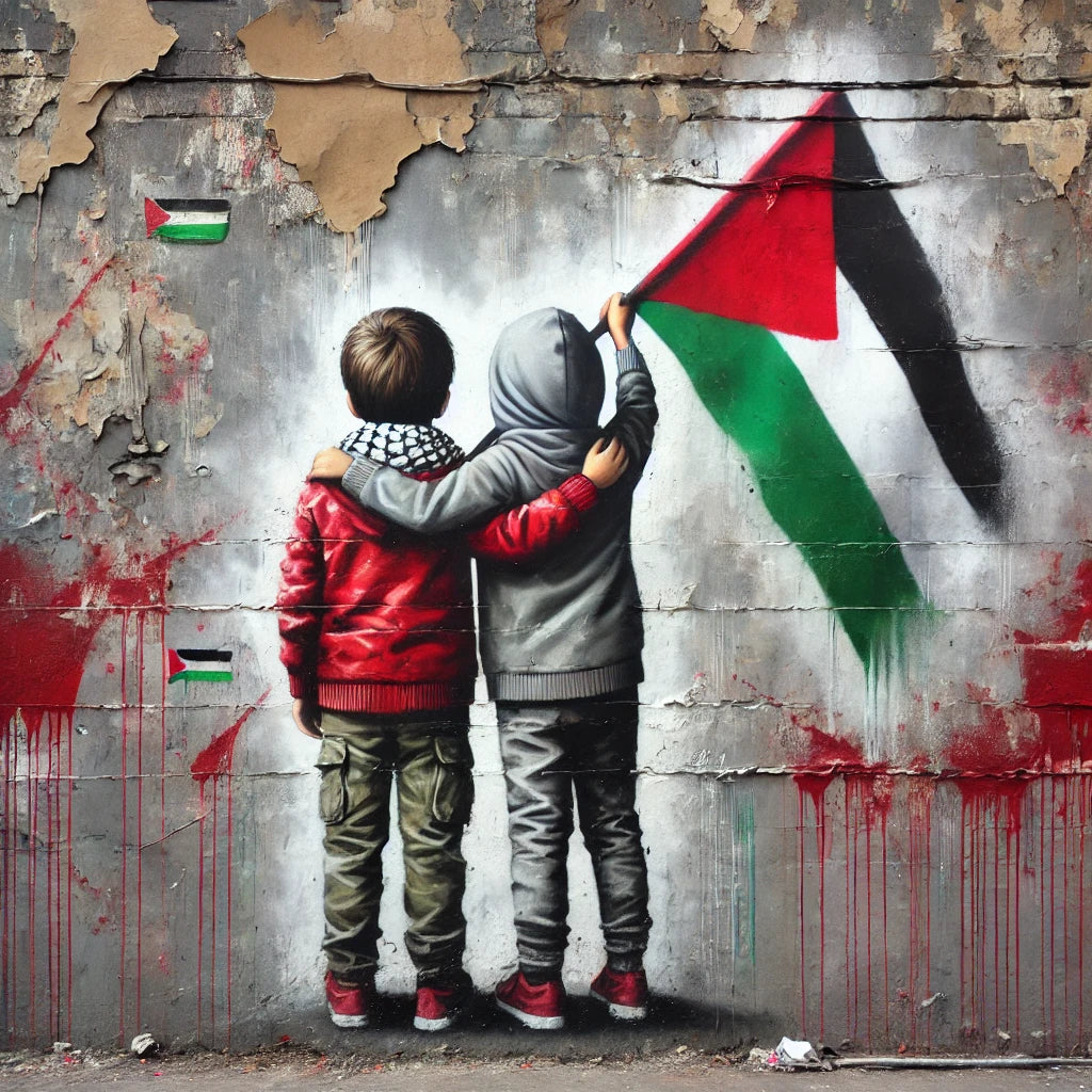 Palestine Poster, Calligraphy, Wall Art, Decor